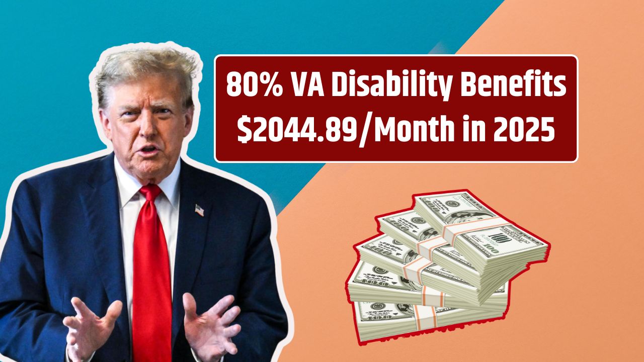 80% VA Disability Benefits